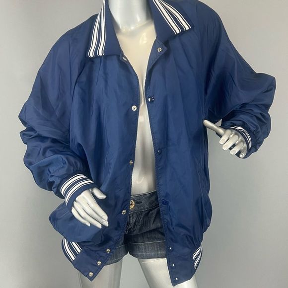 Jackets & Blazers - Vintage 90s 00s Varsity/Coach Windbreaker Jacket